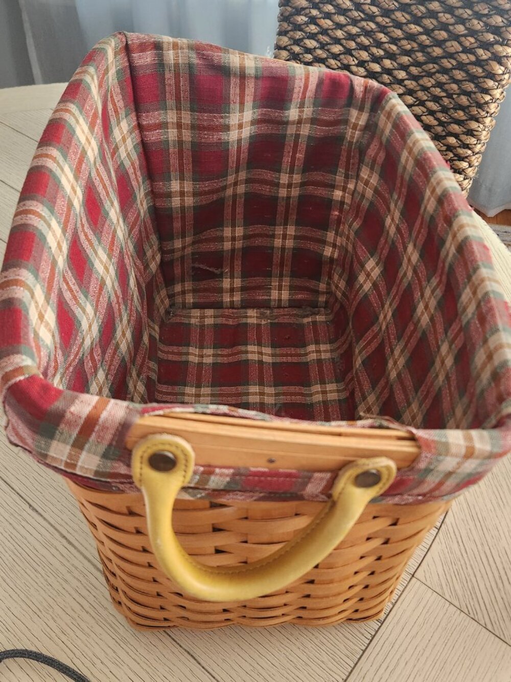 LONGABERGER- Newspaper Basket - Picture 7 of 16